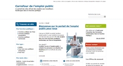 Desktop Screenshot of carrefour-emploi-public.fr