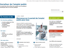 Tablet Screenshot of carrefour-emploi-public.fr